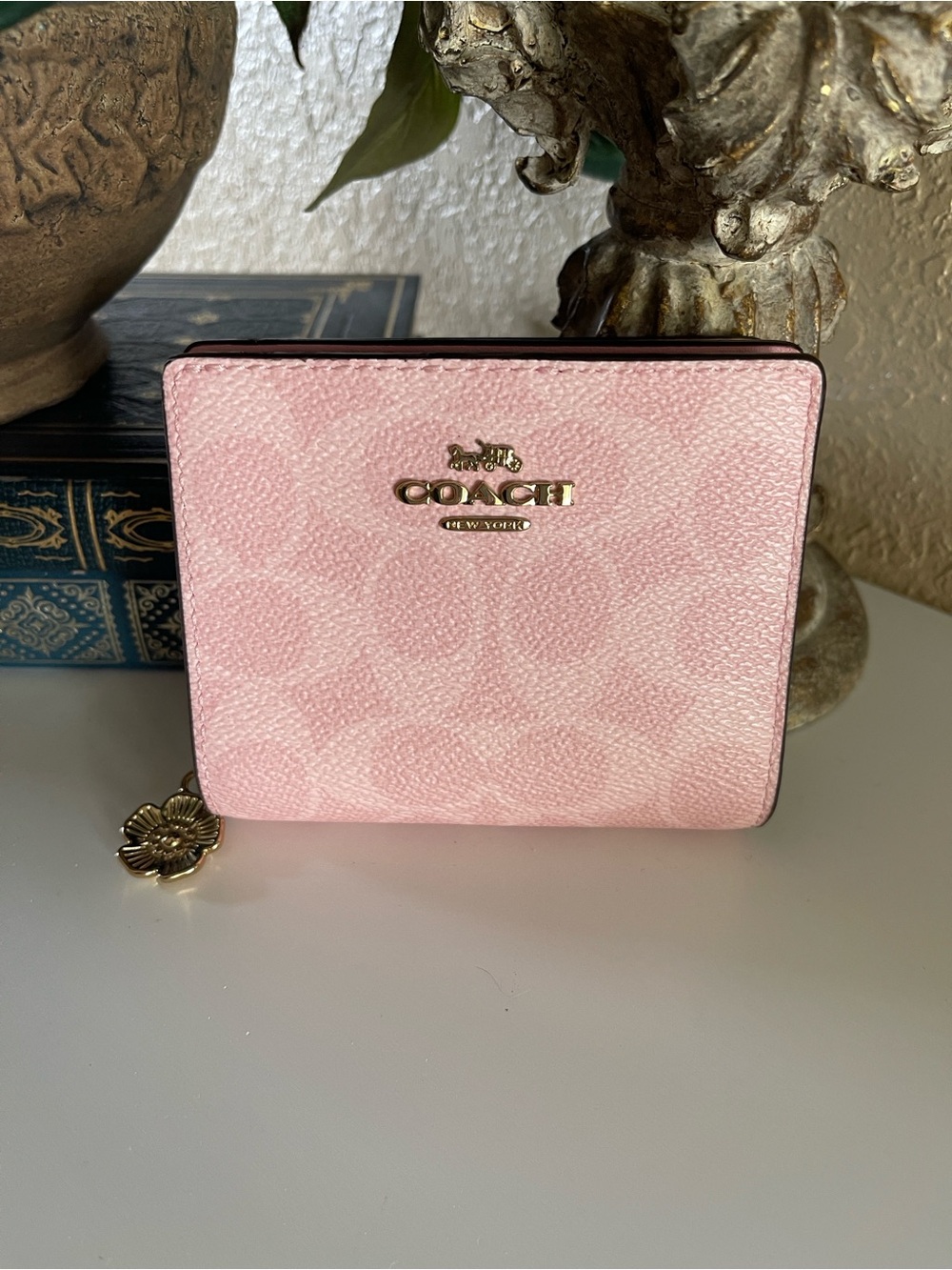 Coach Snap Wallet with Charm